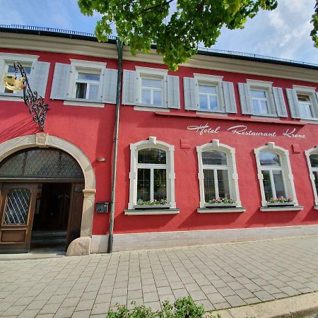 Hotel & Restaurant Krone Rehau Kültér fotó